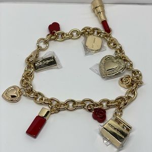 Dolce & Gabbana D&G NEW Charm Bracelet Gold - New